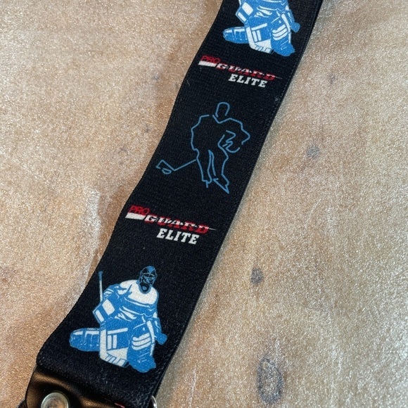 Pro Guard Elite HOCKEY SUSPENDERS Logo straps - Picture 3 of 7